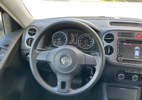 Volkswagen Tiguan cena 38900 przebieg: 175000, rok produkcji 2010 z Mońki małe 352